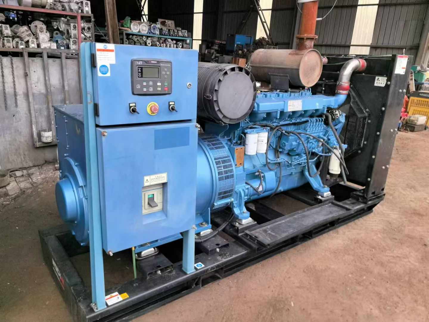 集宁500kW 柴油发电机组可带动设备功率的计算公式是什么？