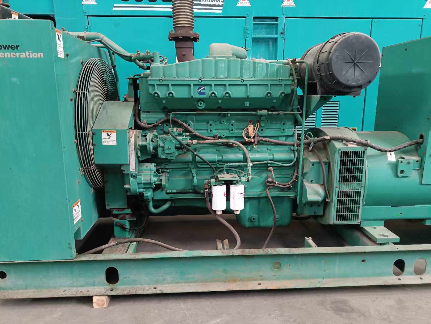 集宁过载会对 600kW 柴油发电机组造成哪些损害？